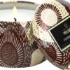 VoluspaForbidden Fig Japonica Decorative Tin Candle 25h