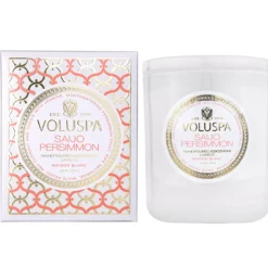 VoluspaSaijo Persimmon Maison Blanc Boxed Candle 60h
