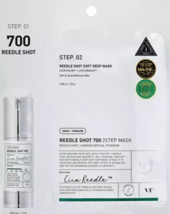 VT Cosmetics Mild Reedle Shot 700 2-step Mask