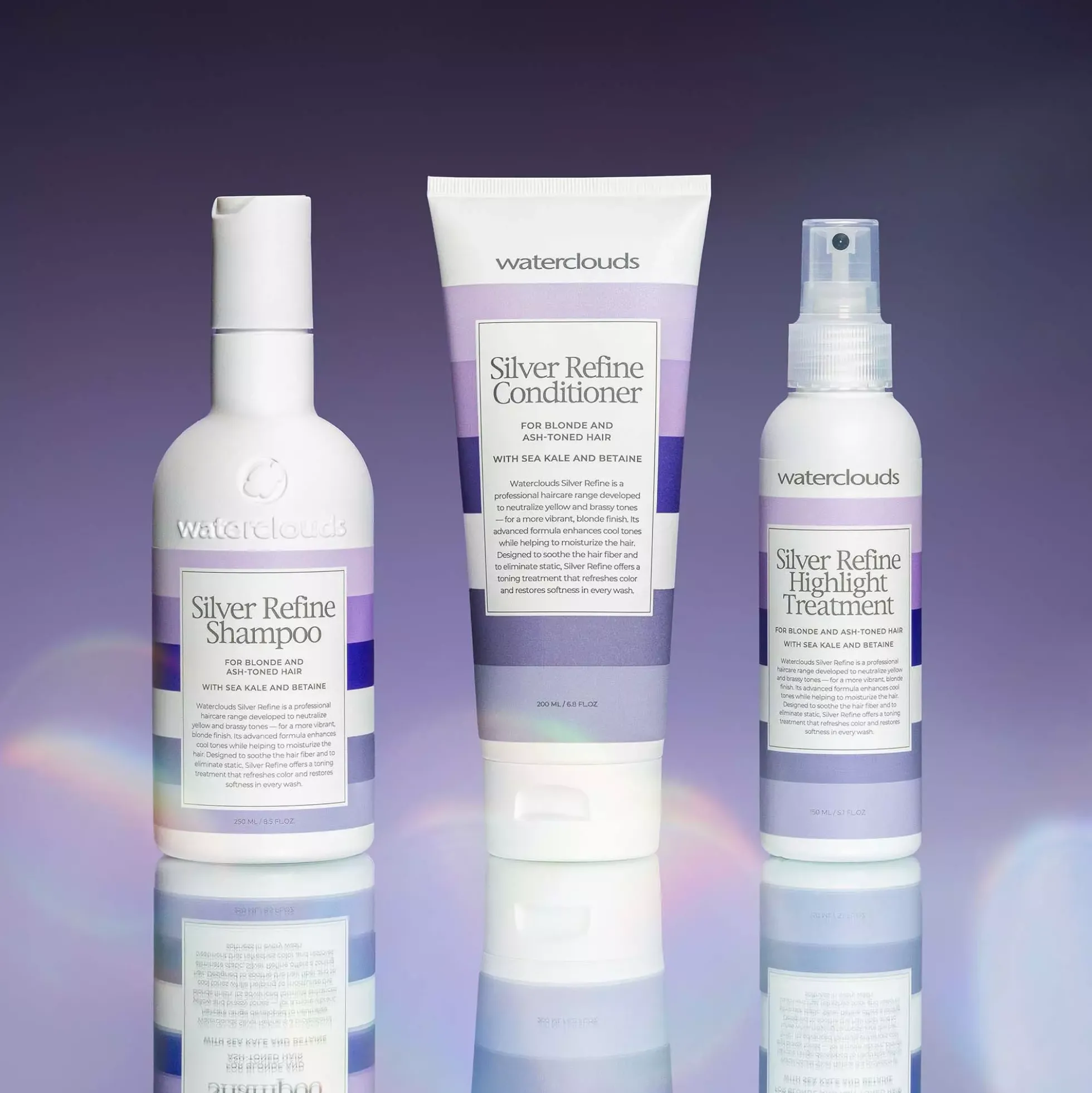 WatercloudsSilver Refine Shampoo 250 ml