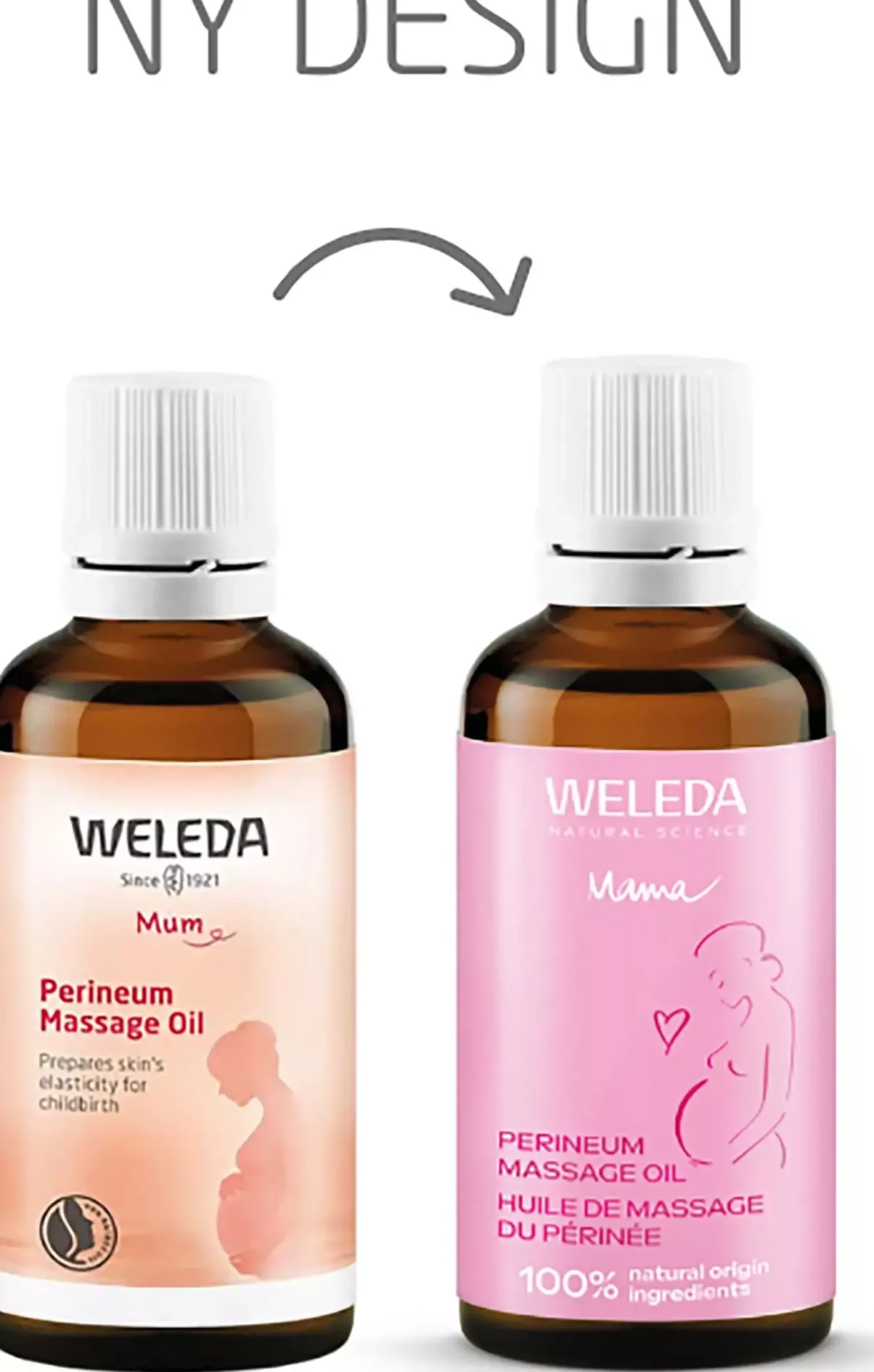 WeledaMum Perineum Massage Oil 50 ml