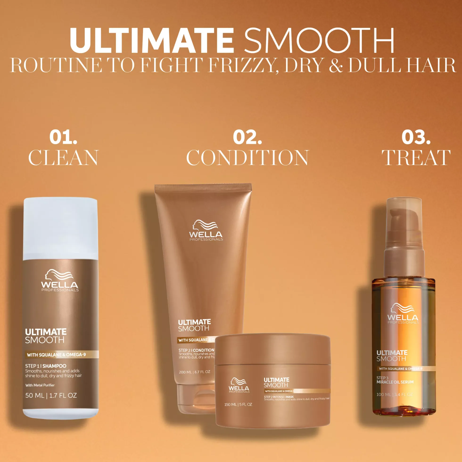 Wella ProfessionalsUltimate Smooth Shampoo 250 ml