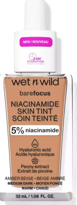 Wet n Wild Bare Focus Niacinamide Skin Tint Fair Beige