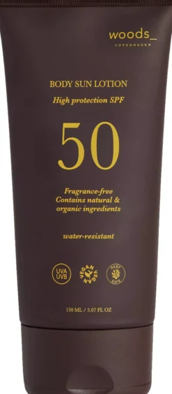 Woods_Copenhagen Sun Body SPF50 150 ml