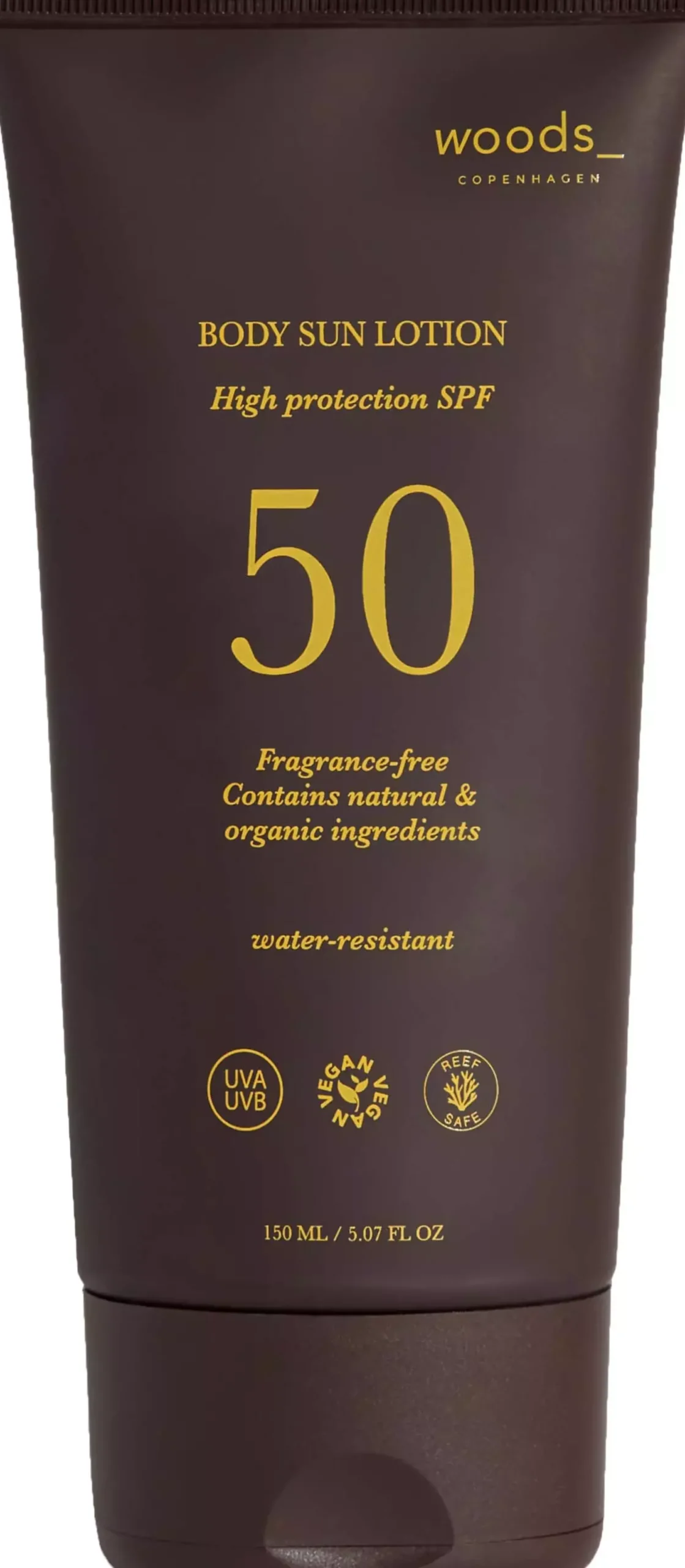 Woods_Copenhagen Sun Body SPF50 150 ml