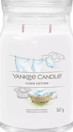 Yankee CandleClean Cotton Signature Jar Large