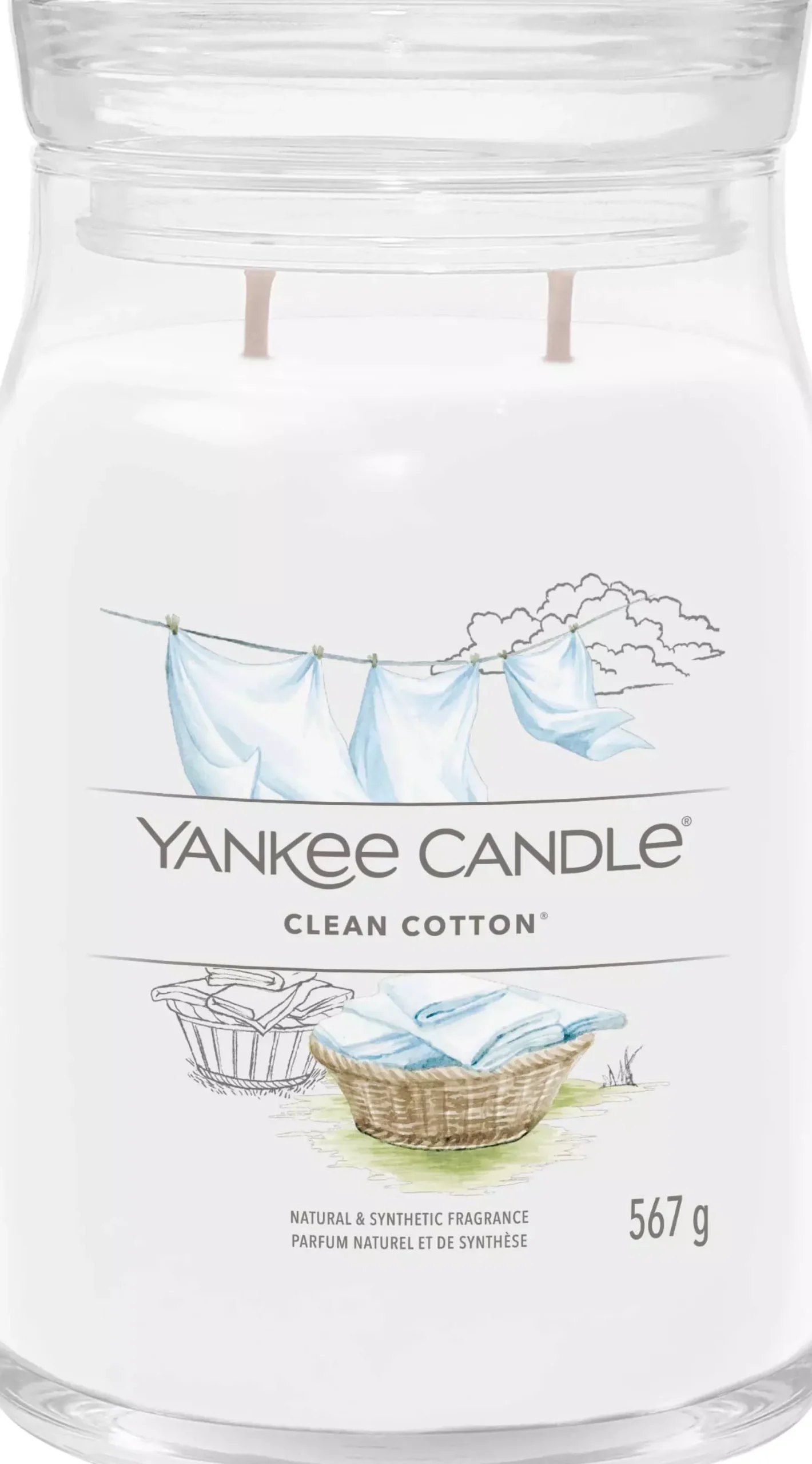 Yankee CandleClean Cotton Signature Jar Large